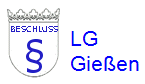 Bechluss des LG Gießen 